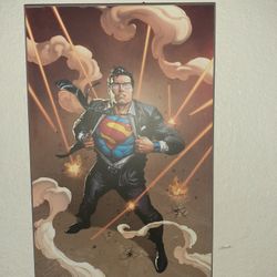 Superman Wall Portrait