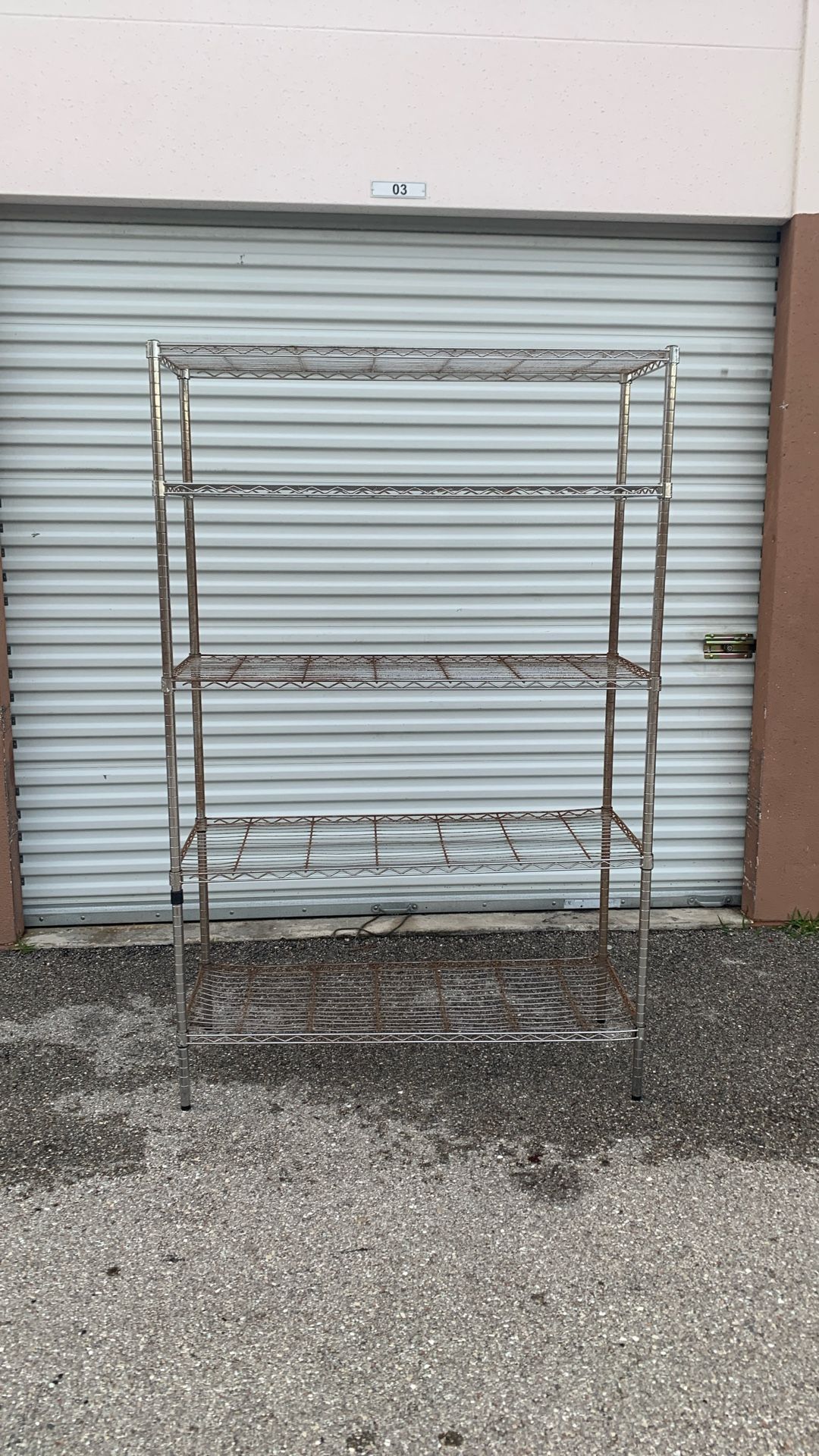 5 Tier Metal Storage Rack