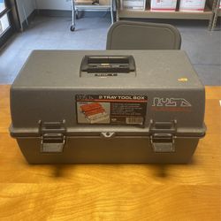 Flambeau 2 Tray Tool Box 18090  ( Used. 5 Quantities Available)