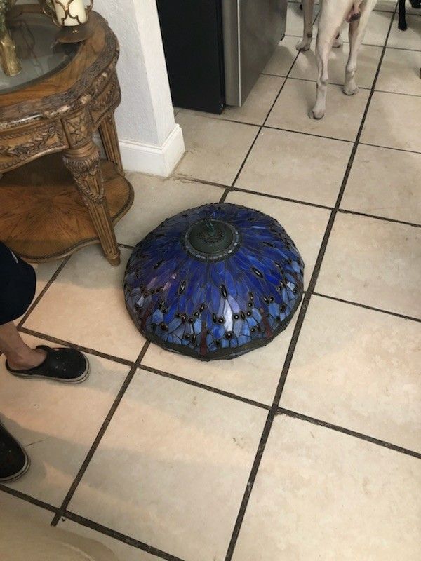 Blue Style Ceiling Lamp Chandelier