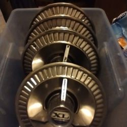 Cool Turbine Style Hub Caps. Ford Galaxy XL 14 Inch.   