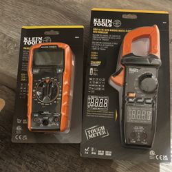 Klein digital multimeter and digital clamp meter