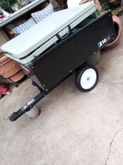 Dump trailer 10 cu ft $150