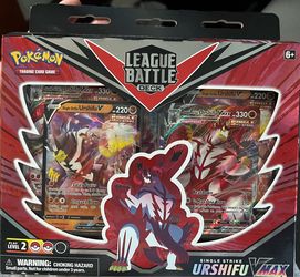 Pokemon League Battle Decks Lot Calyrex Urshifu