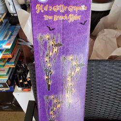 Three Halloween Branch Lights