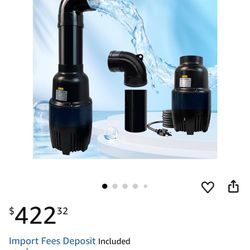 Submersible Pump For Fountains And Ponds BRAND NEW IN BOX! 20,000 GPH