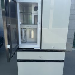 Samsung Bespoke Refrigerator 23 Cu Ft. Counter Depth With Beverage Center Ice Maker