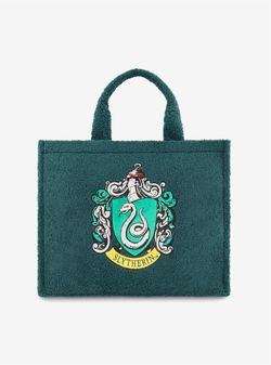 Harry Potter Slytherin Tote Bag with Shoulder Strap! NEW!