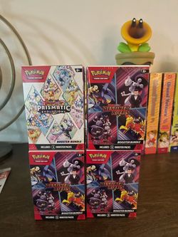 Pokémon TCG Booster Bundle Lot of 4.