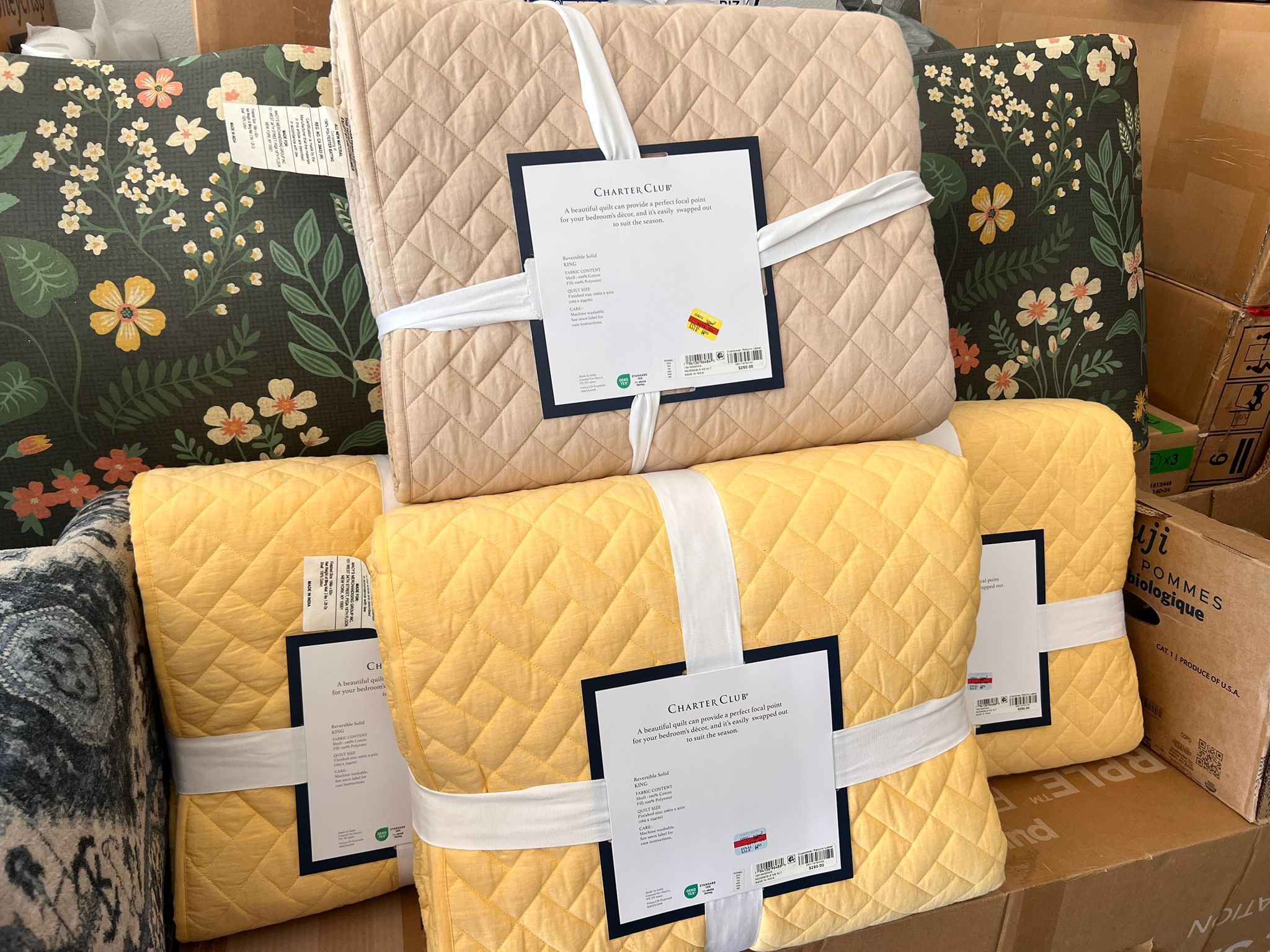 Charter Club King Size Quilt