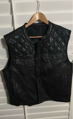 Leather Chaleco