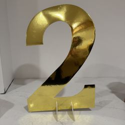 Number 2 Sign For Bday 