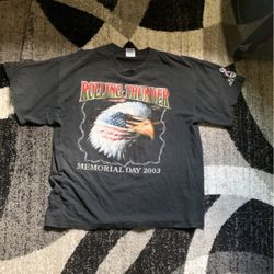 Rolling Thunder Eagle 2003 Vintage Tee