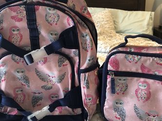 Pottery Barn Kids- Large Backpack And Lunch Box