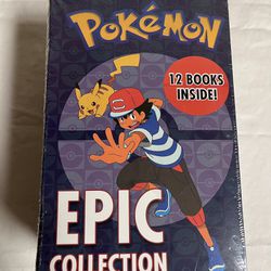 Brand New Pokemon Epic Collection 12 Book Pack