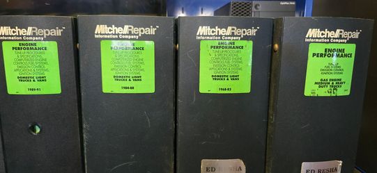 MITCHELL BOOKS REPAIR LIBROS