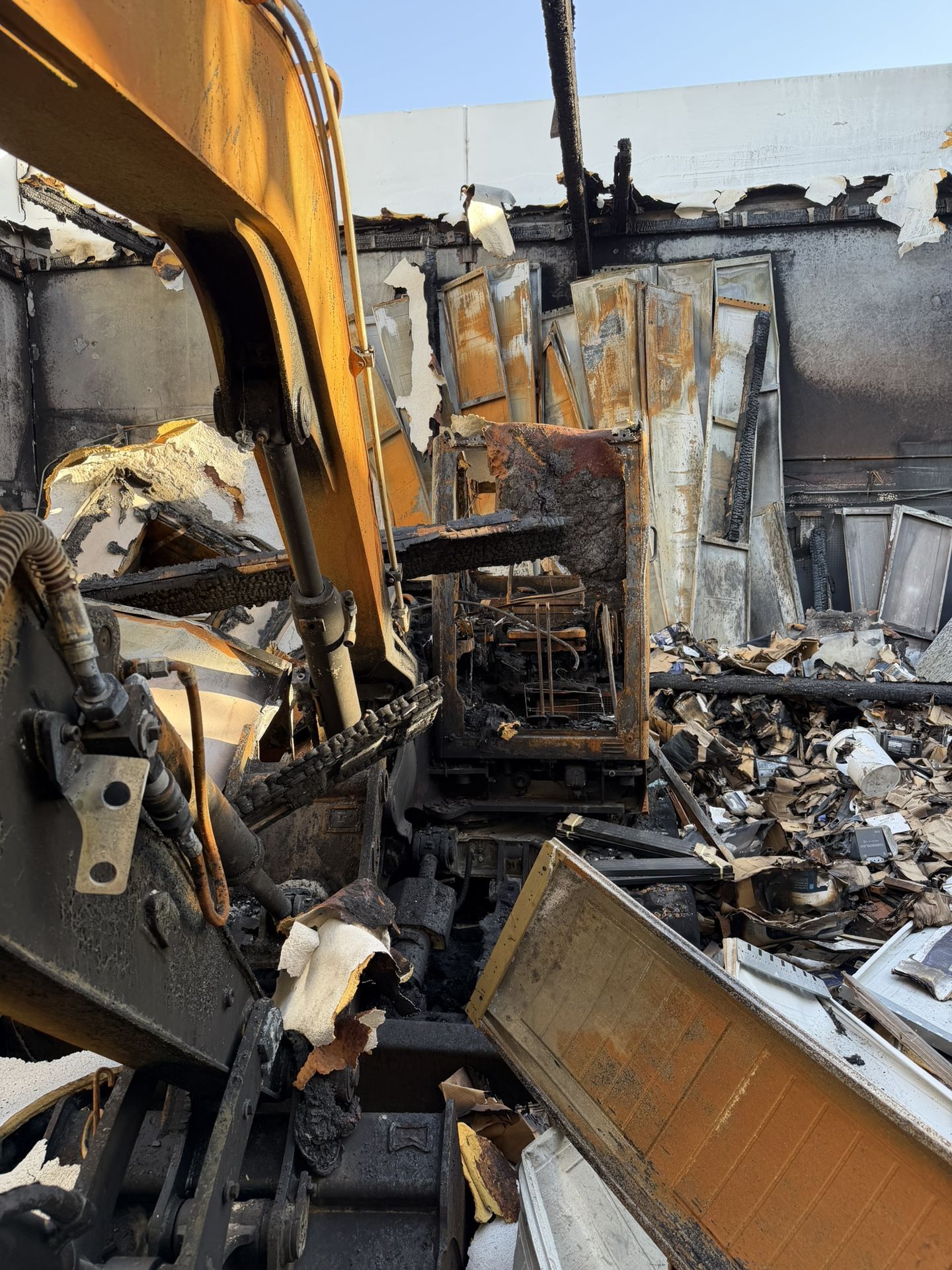 Excavator Fire Damage -2019 Wacker Neuson ET90 12 Ton