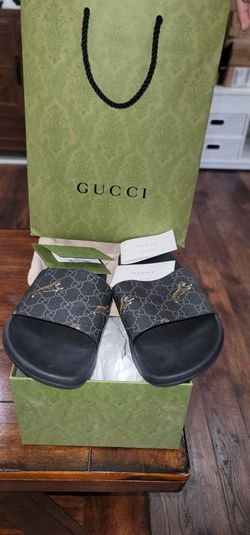Gucci GG Supreme Slide 'Tiger' size 11 used a few time but still great condition Retail $450