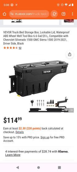 Truck Bed Storage Boxes