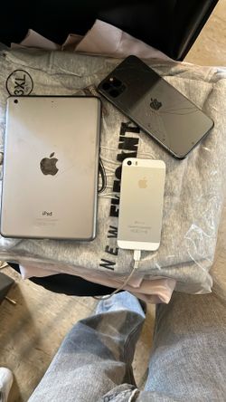 Apple Phones And One Tablet