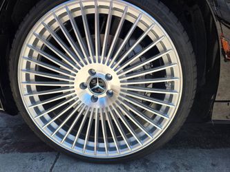 22" New Staggerd ROADFORCE RF35 Wheels & New Tires For MERCEDES BENZ S580