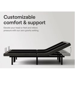 Nectar Adjustable Bed Base with Zero Gravity Setting