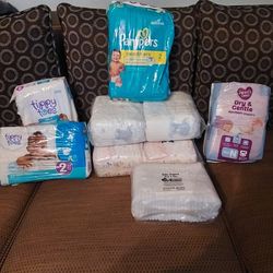 Diapers (Size 2 & Newborn)