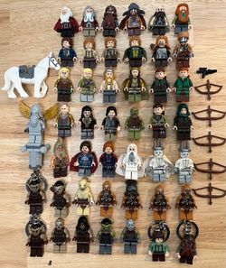 LEGO Lord of the Rings & The Hobbit Minifigure Lot - 45+ Figures