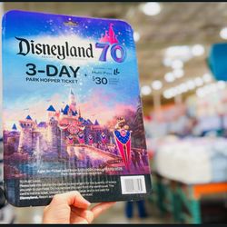 🎟 Disneyland 3-Day Park Hopper Tickets (Costco Exclusive Bundle)