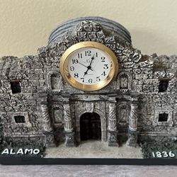Alamo 1836 Franciscan Mission Clock 