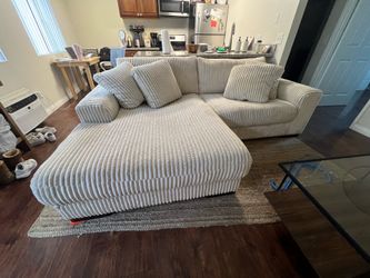 White couch  for sale!