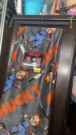 Chucky Halloween blanket