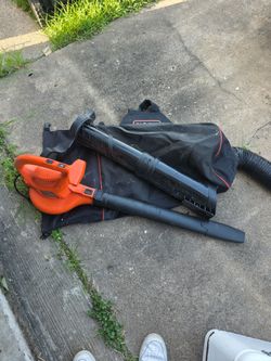 Blower and vaccume with bag