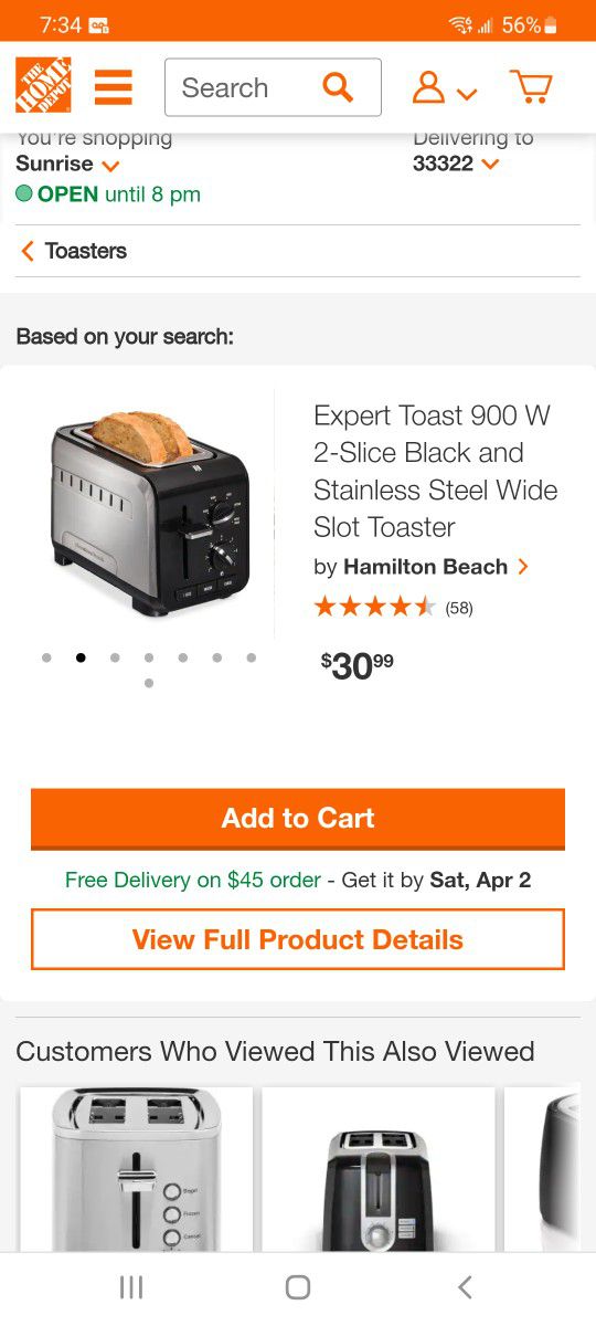 Hamilton Beach Expert Toast 