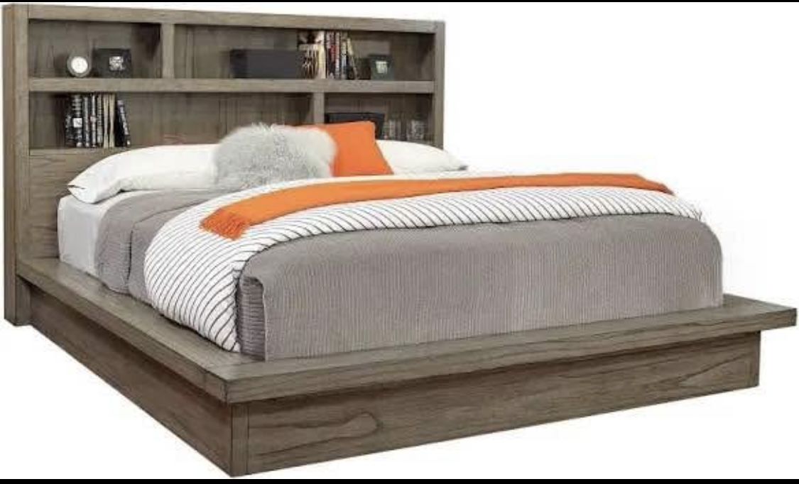 NEED GONE CALI KING Platform Bed Frame - SOLID WOOD