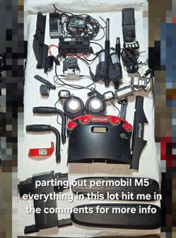 Permobil M5, Pride parts