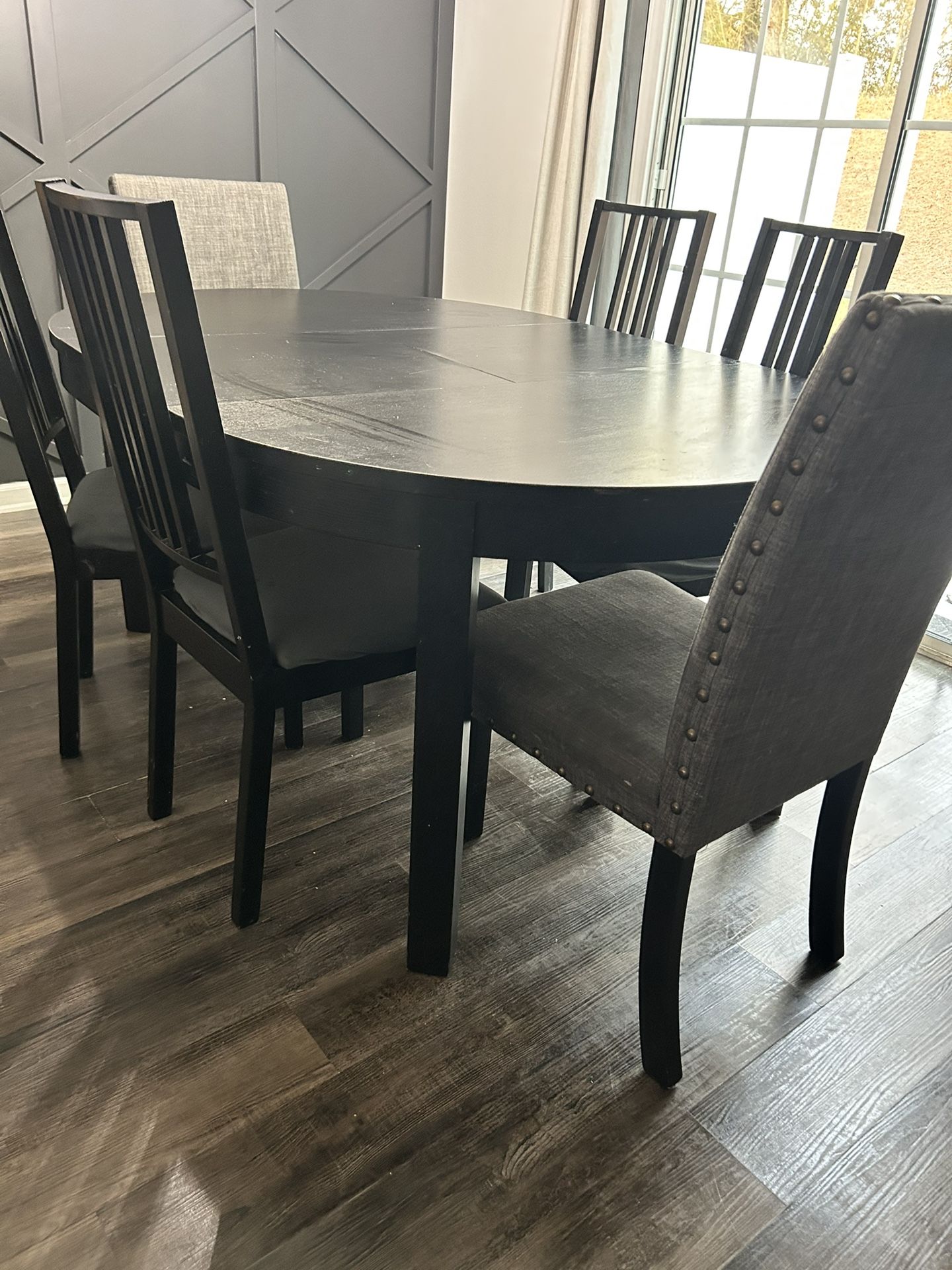 Dining Table With Six Chairs
