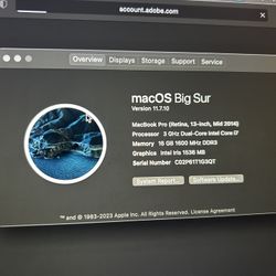 Used MacBook 2014 For Sale 