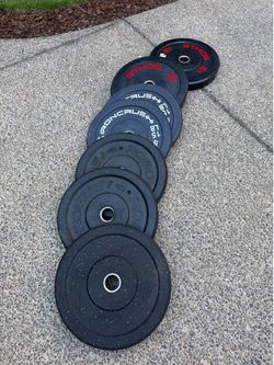 Bumper plates (selling altogether)