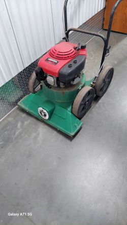 Honda Billy Goat Parking lot  / Driveway cleaning machine.