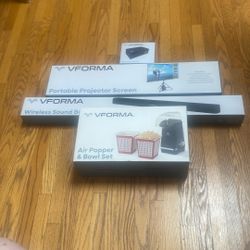 VFORMA Portable  Home Projector Set