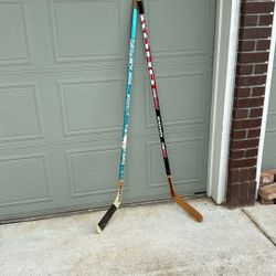 Hockey sticks