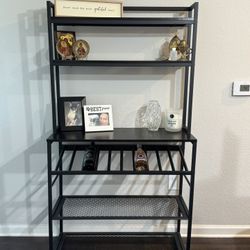Black Wine Rack