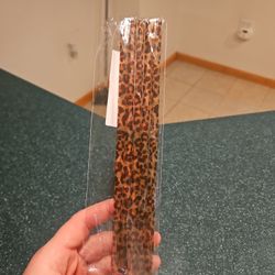 Leopard Print Reusable Straws – Set (New)