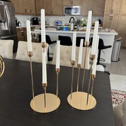 Candlebra Set Of 2