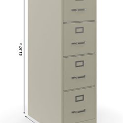 Staples 4 drawer filing cabinet