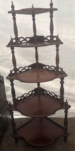 Victorian Corner Display Shelf