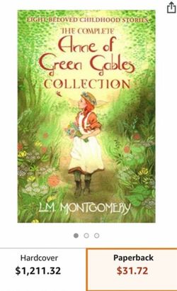 3 NEW Anne Of Green Gables Collection Beloved Childhood Stories Kids Children Storybook Story Books