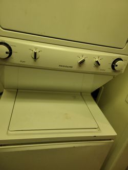 Frigidaire Stacked Washer Dryer Unit