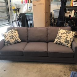 Gray Fabric Couch